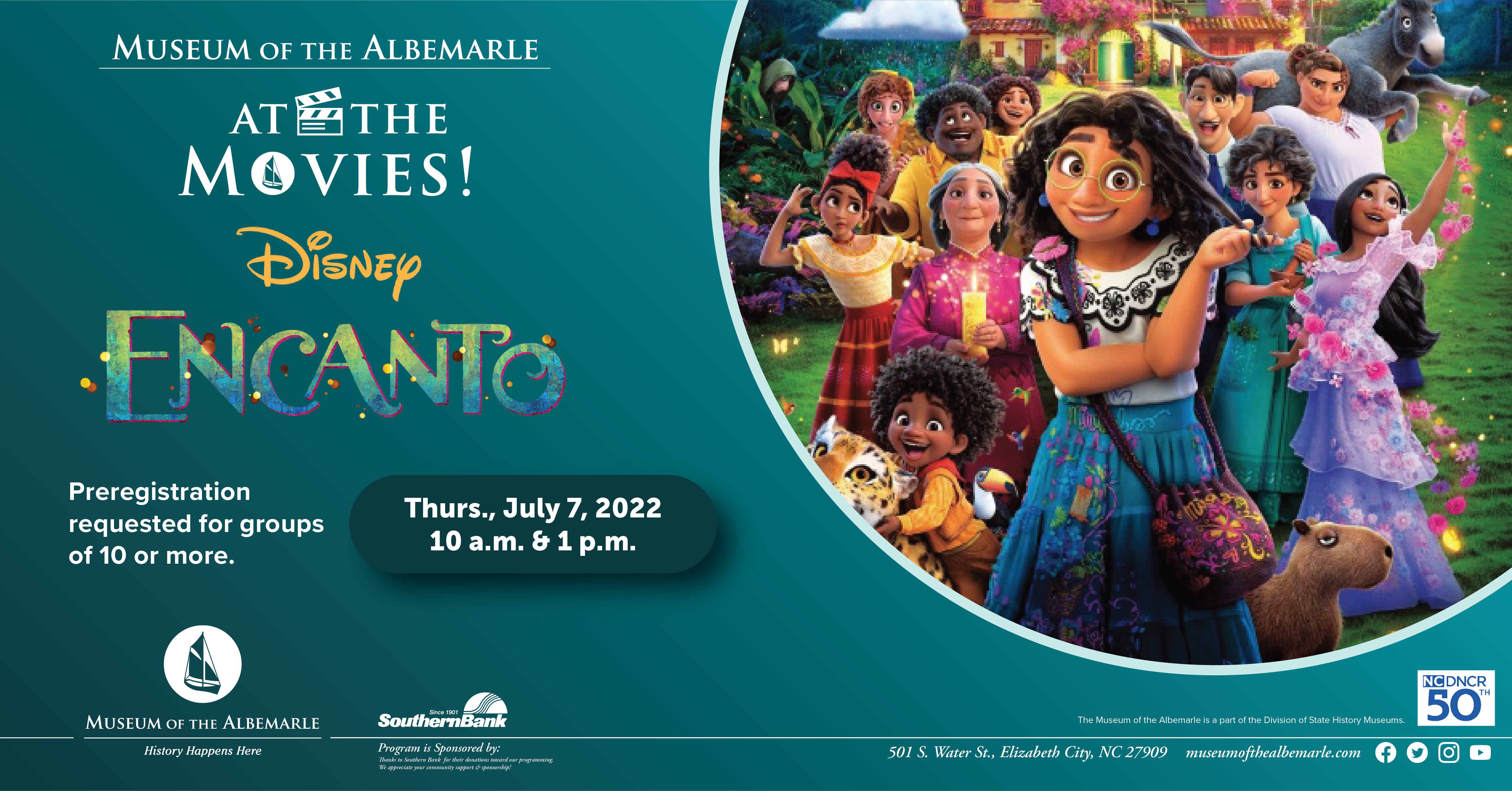 At the Movies for Kids: Encanto - Currituck Chamber of Commerce